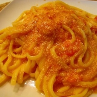 トマト明太子パスタ